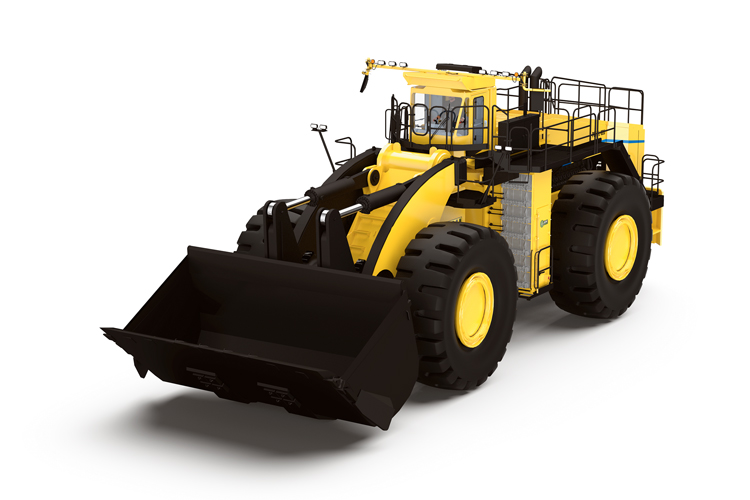 L-1850, wheel loader, CGI, KO, display photo, 2015